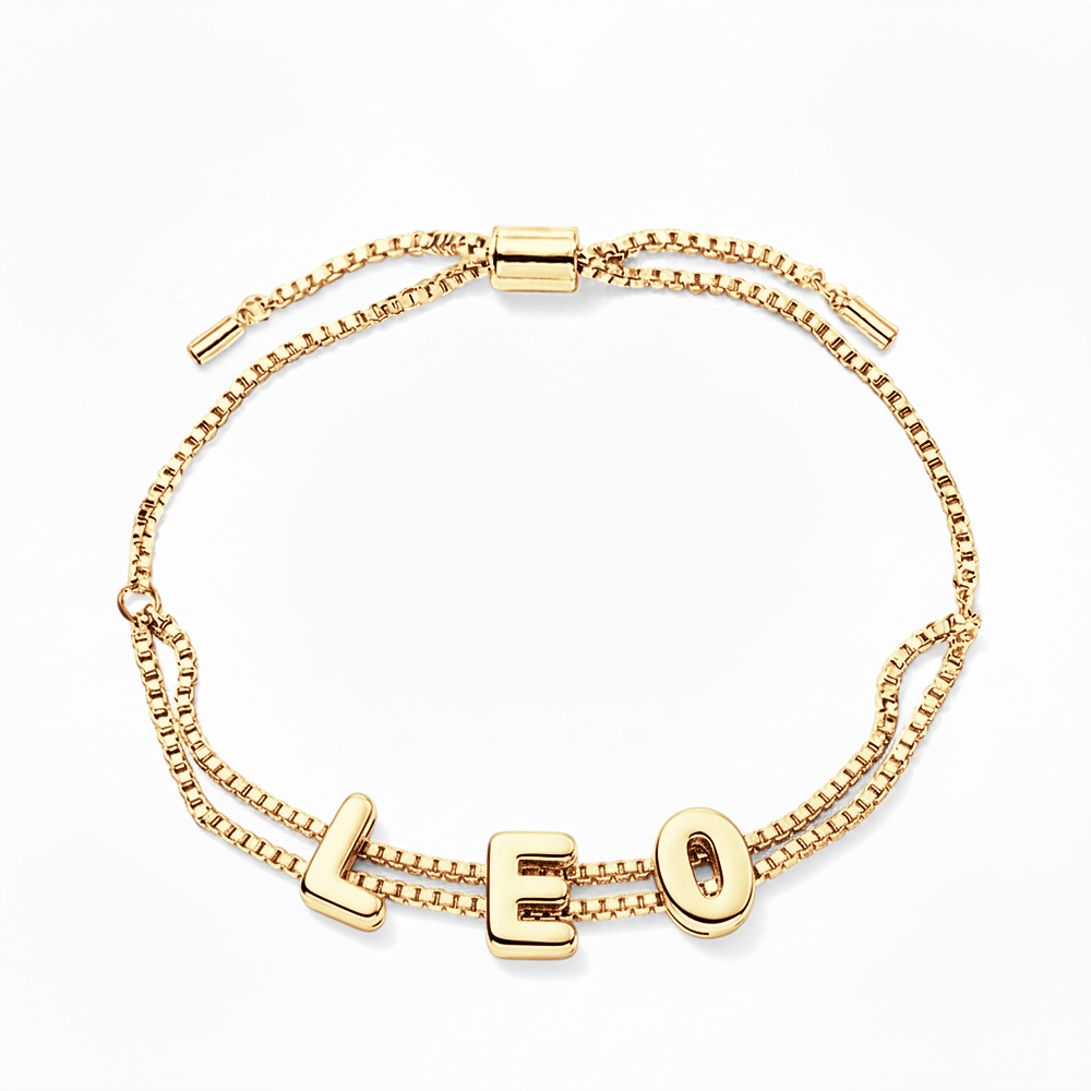 Personalized Name Bubble Name Bracelet Unique Gifts for Her