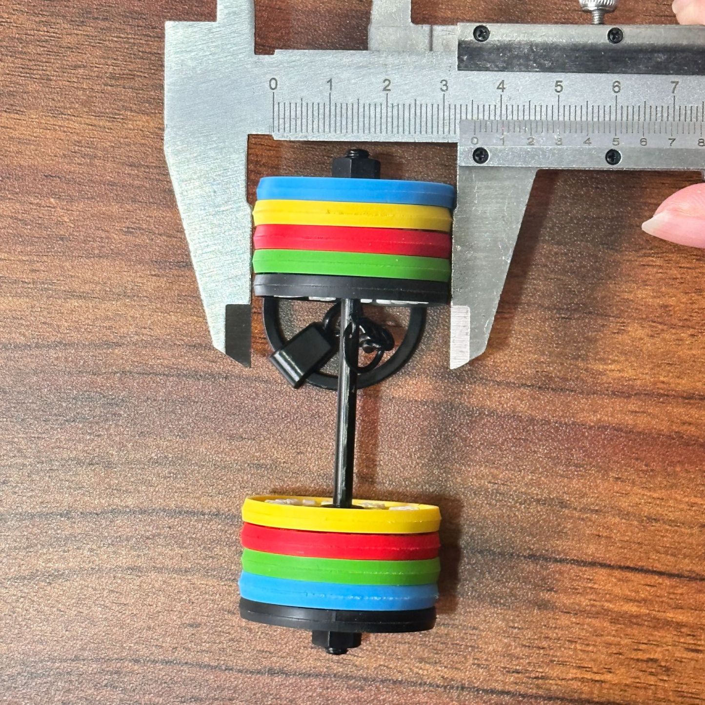 Weightlifting Equipment Keychain Accessories Equipment Removable Mini Backpack Keychain