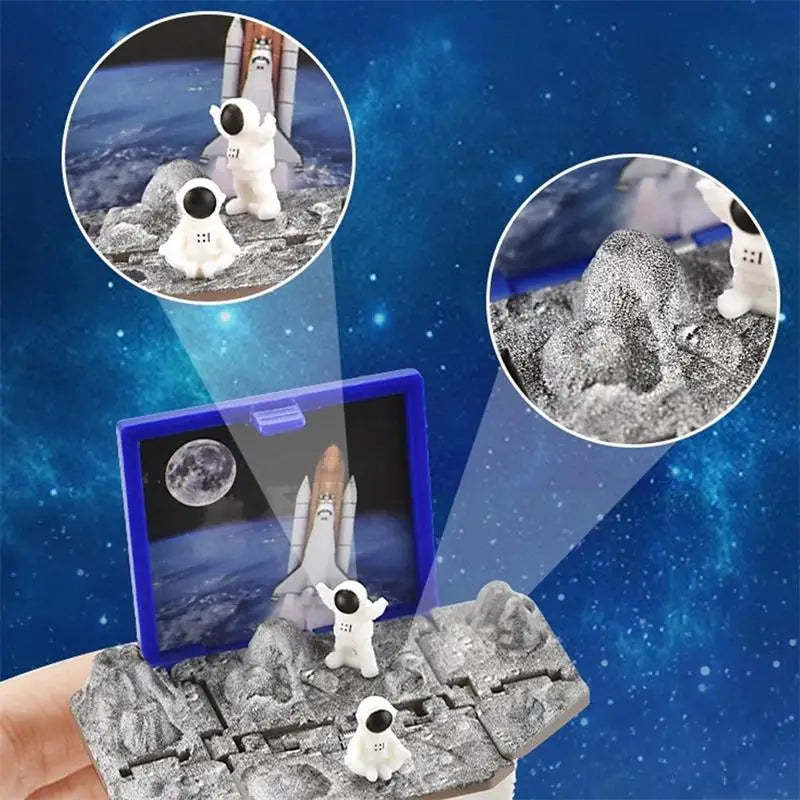 3D Folding Book Keychain Gift for Kids