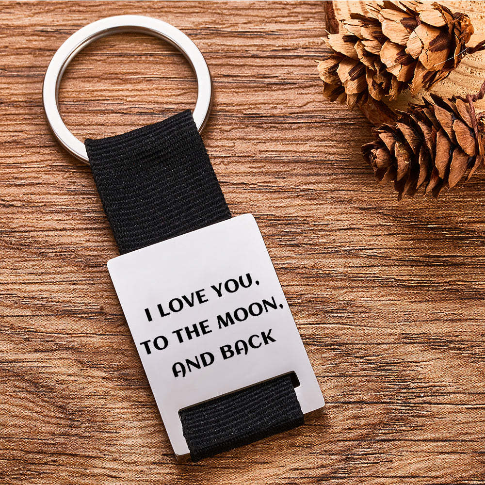 Custom Engraved Spotify Code Keychain Scannable Music Plaque Key Chain for Him - customphotokeychain