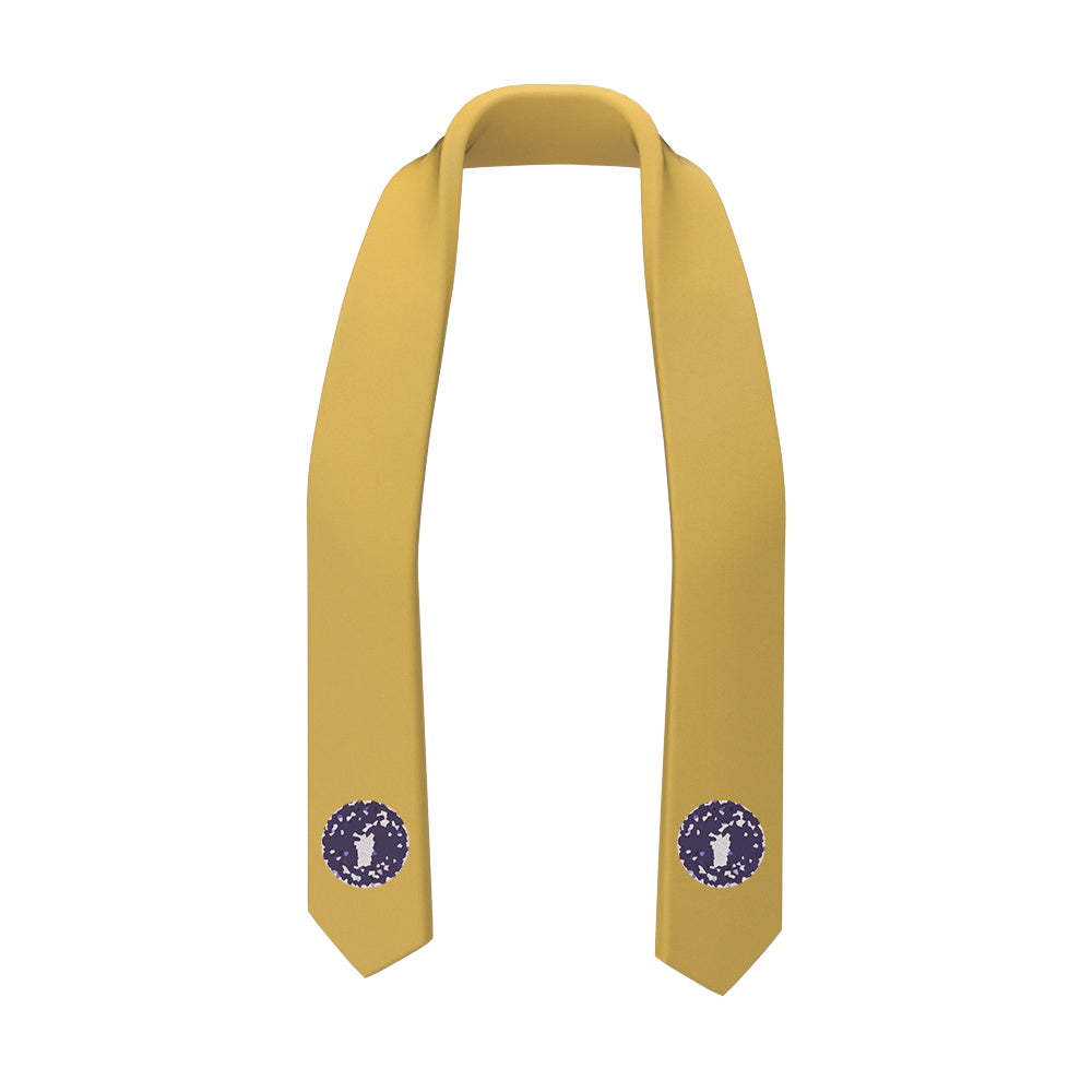SVP-53 Yellow Graduation Stole - Bestchristmasgifts