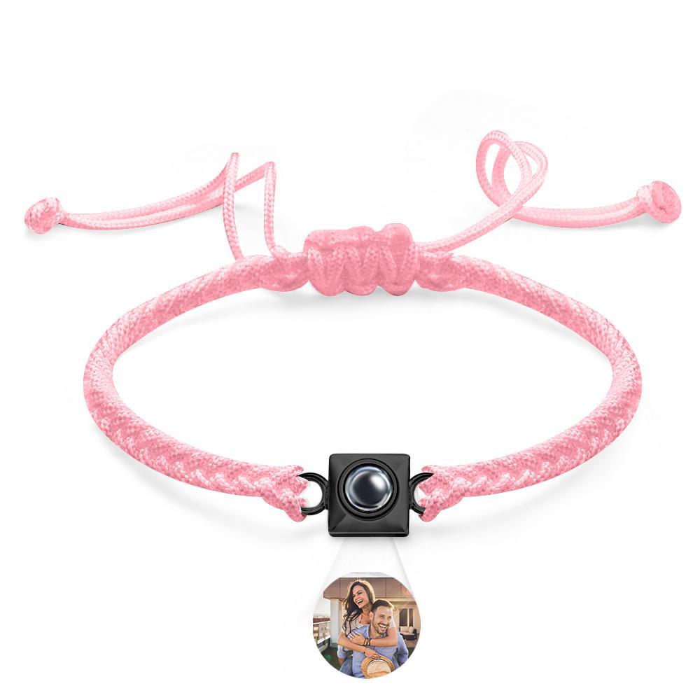 Custom Projection Bracelet Square Weave Sports Gift for Men - SantaSocks