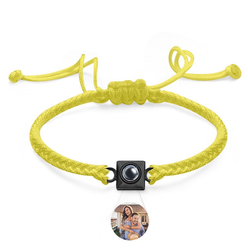 Custom Projection Bracelet Square Weave Sports Gift for Men - SantaSocks