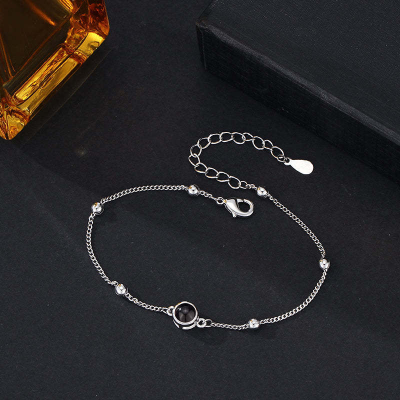 Personalized Projection Picture Bracelet Simple Christmas Gift For Her - SantaSocks