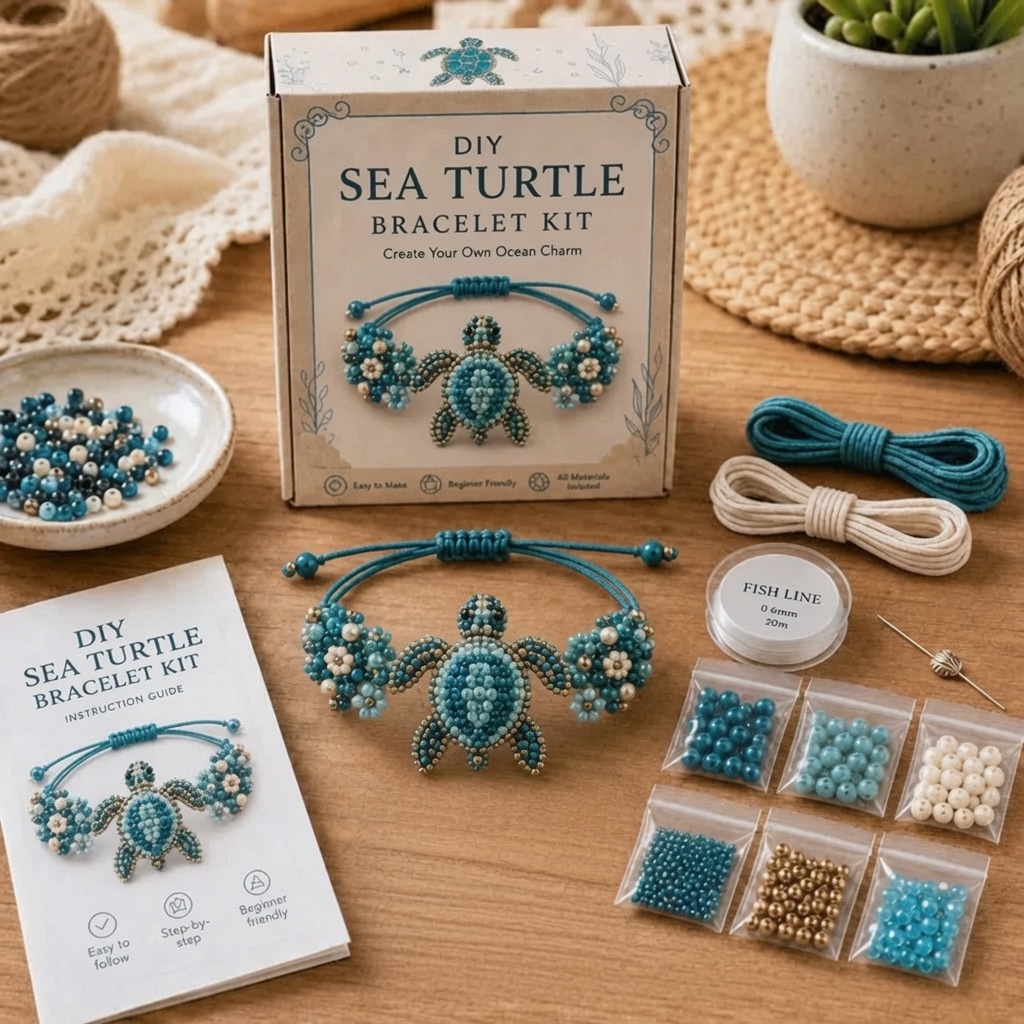 DIY Beaded Bracelet Making Kit Animal Handmade Beaded Bracelet Making Kit - Bestchristmasgifts
