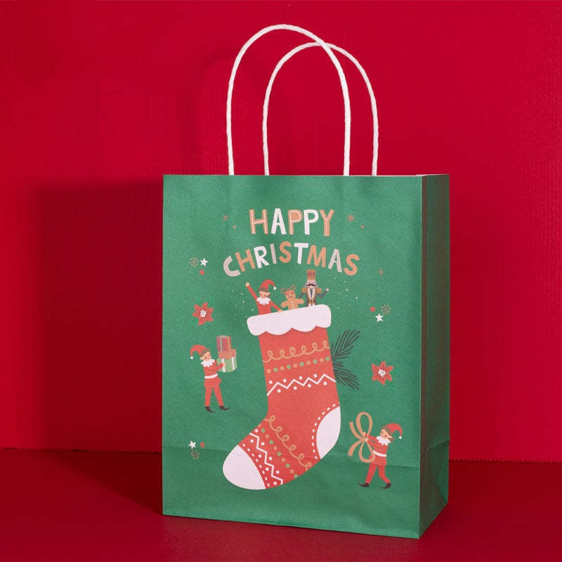 Christmas Gifts Bag Cute Gift Bag For Festival Package Christmas Stockings 27x21x11cm - Bestchristmasgifts