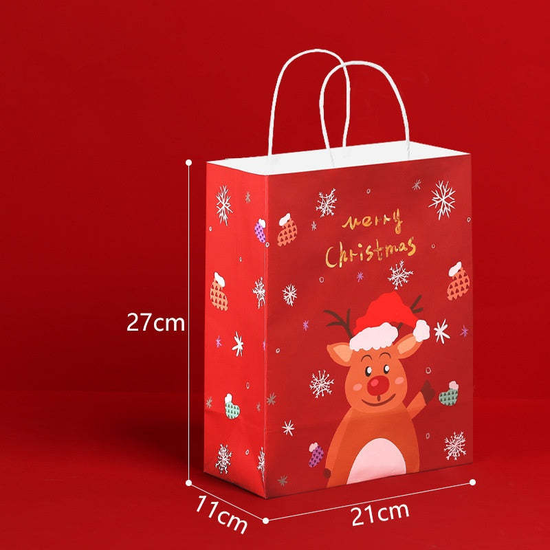 Christmas Gifts Bag Cute Elk Gift Bag For Festival Package 27x21x11cm - Bestchristmasgifts