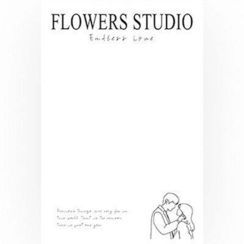 20pcs Floral Wrapping Paper Flowers Bouquet Gift Packing Paper - Bestchristmasgifts