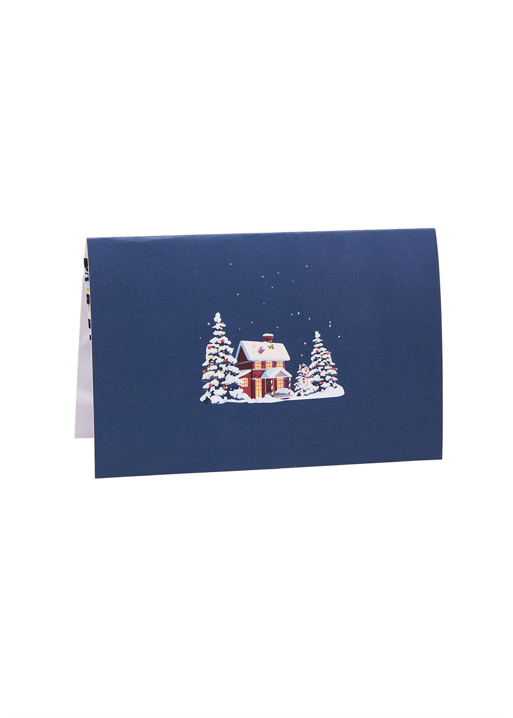 Christmas 3D Pop Up Card Christmas Elk Sleigh Greeting Card - Bestchristmasgifts