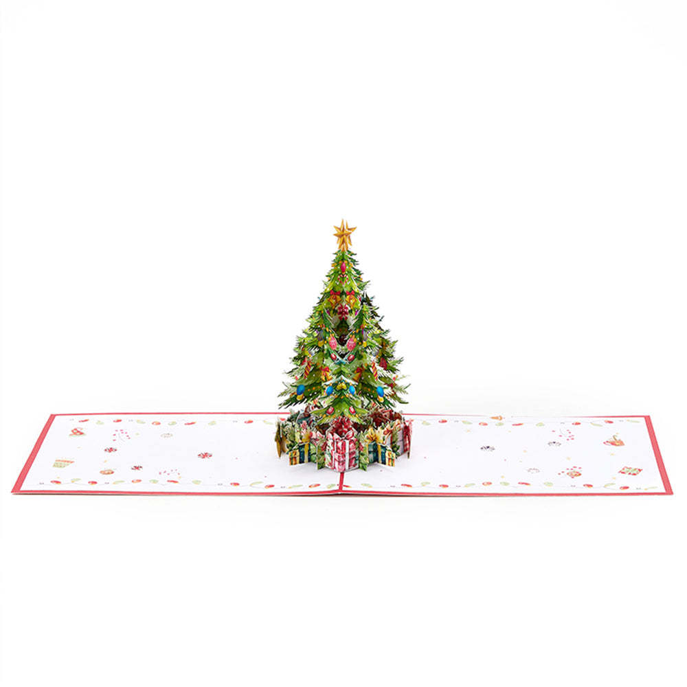Christmas Tree 3D Pop Up Card Christmas Greeting Card - Bestchristmasgifts