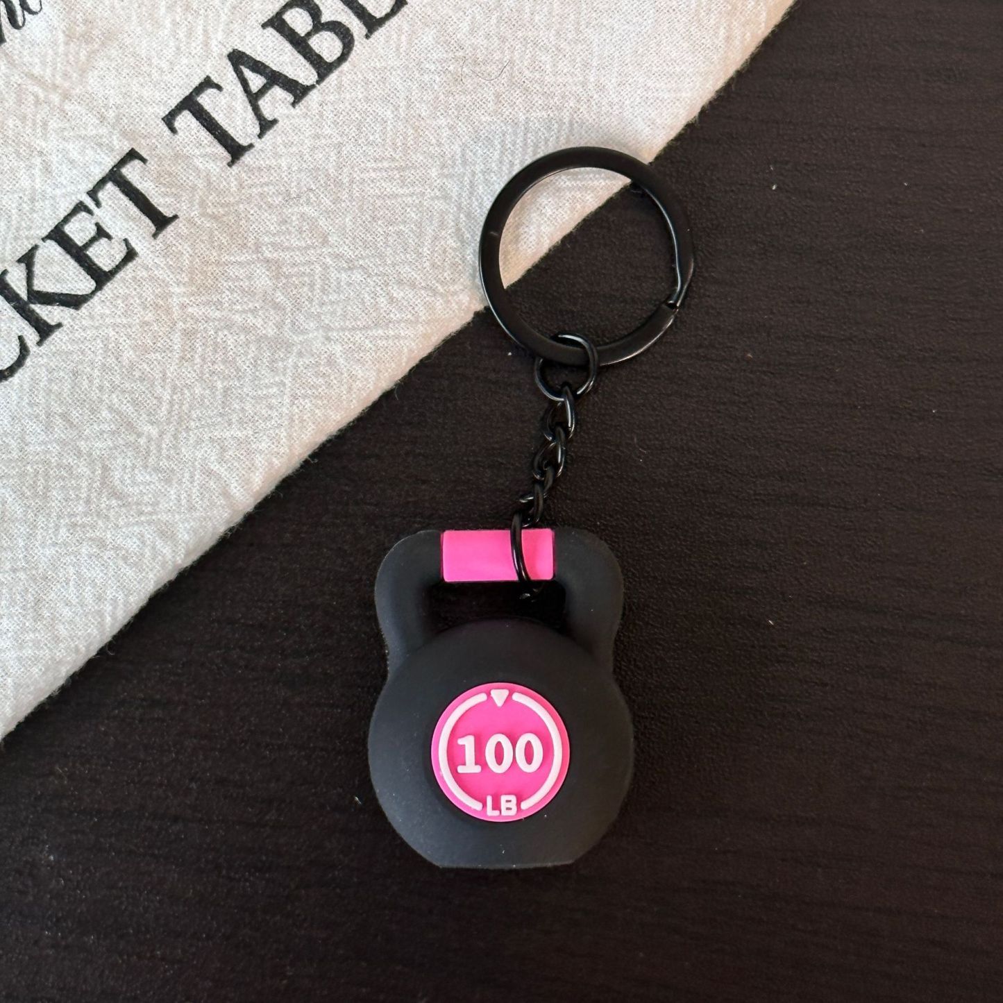 Bell Kettle Keychain Fitness Keychain Accessories Equipment Pendant Metal Mini Keychain