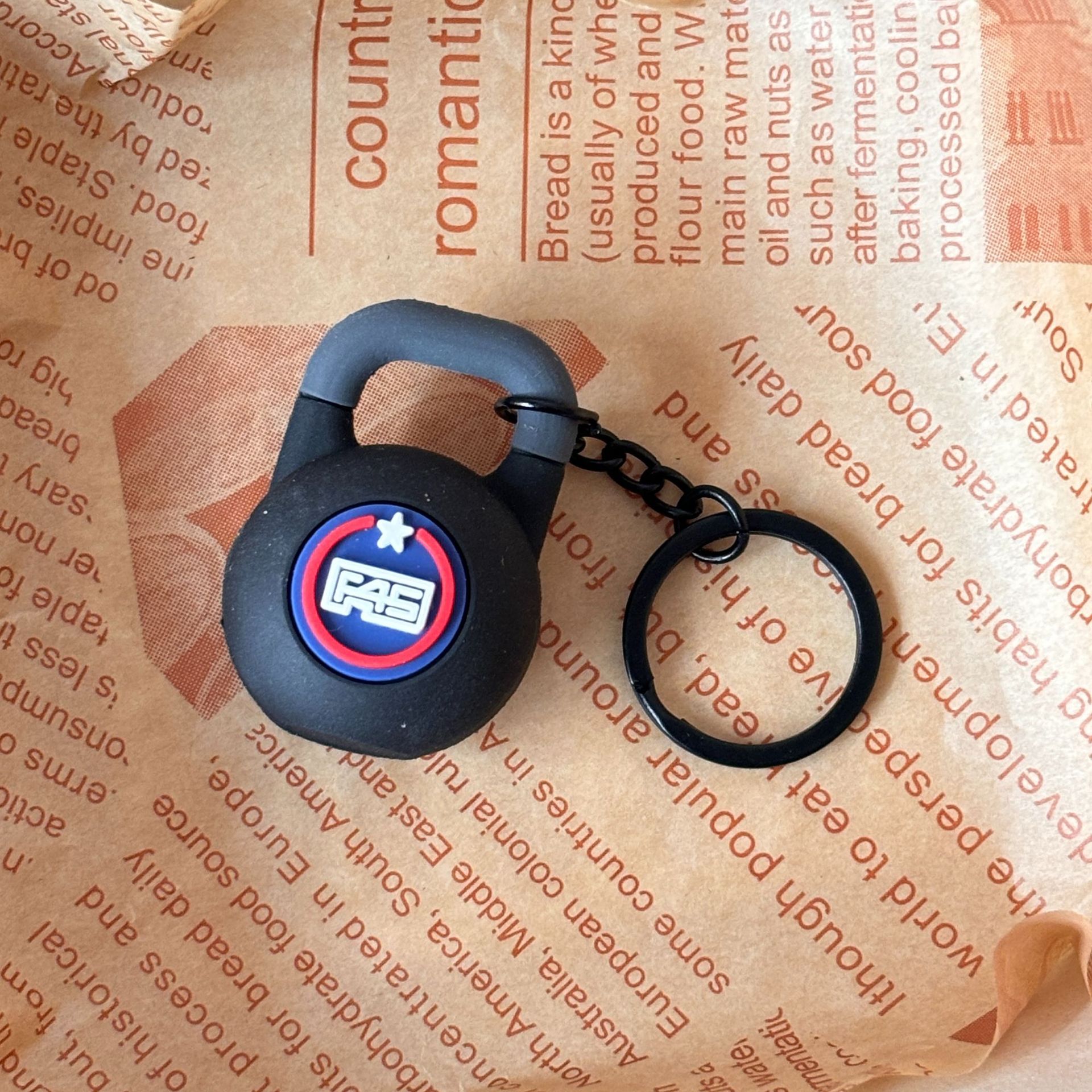 Bell Kettle Keychain Accessories Equipment Pendant Metal Mini Backpack Keychain