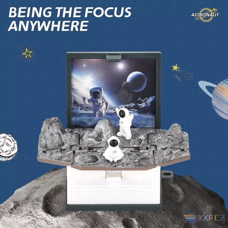 3D Folding Book Keychain Gift for Kids