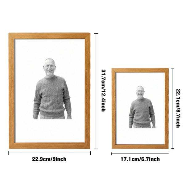 Personalized Custom Miracle Night Light Painting In Memory of A Loved One Who Has Passed Away Memory Ornament Father's Day Gift