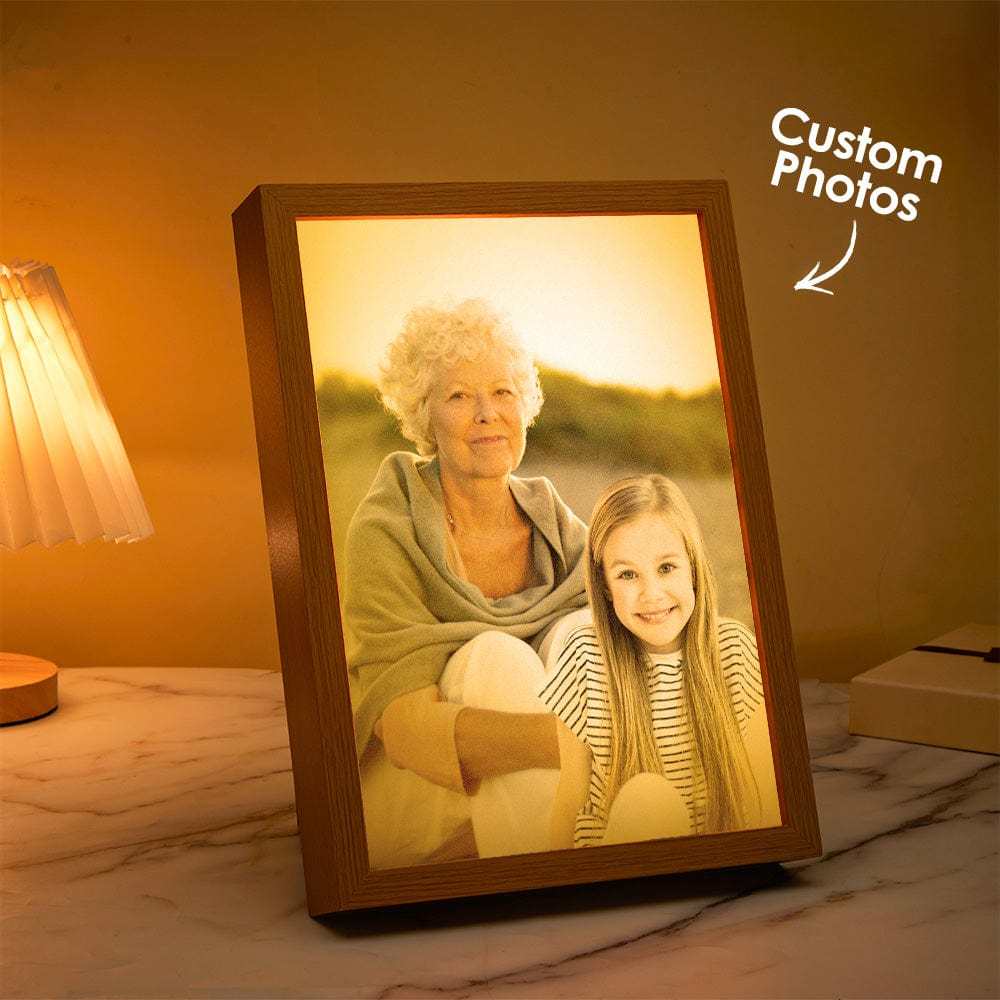 Personalized Custom Miracle Night Light Painting In Memory of A Loved One Who Has Passed Away Memory Ornament Father's Day Gift