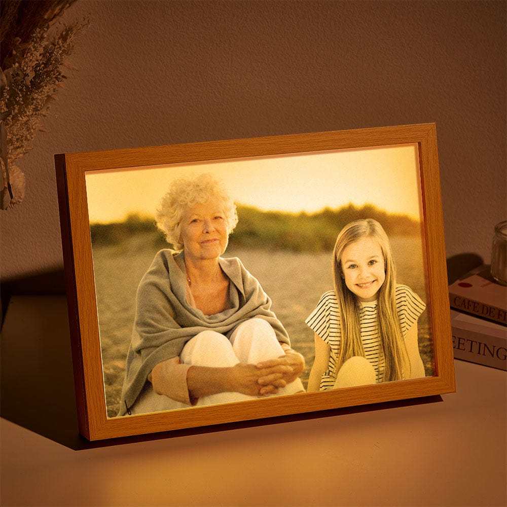 Personalized Custom Miracle Night Light Painting In Memory of A Loved One Who Has Passed Away Memory Ornament Father's Day Gift