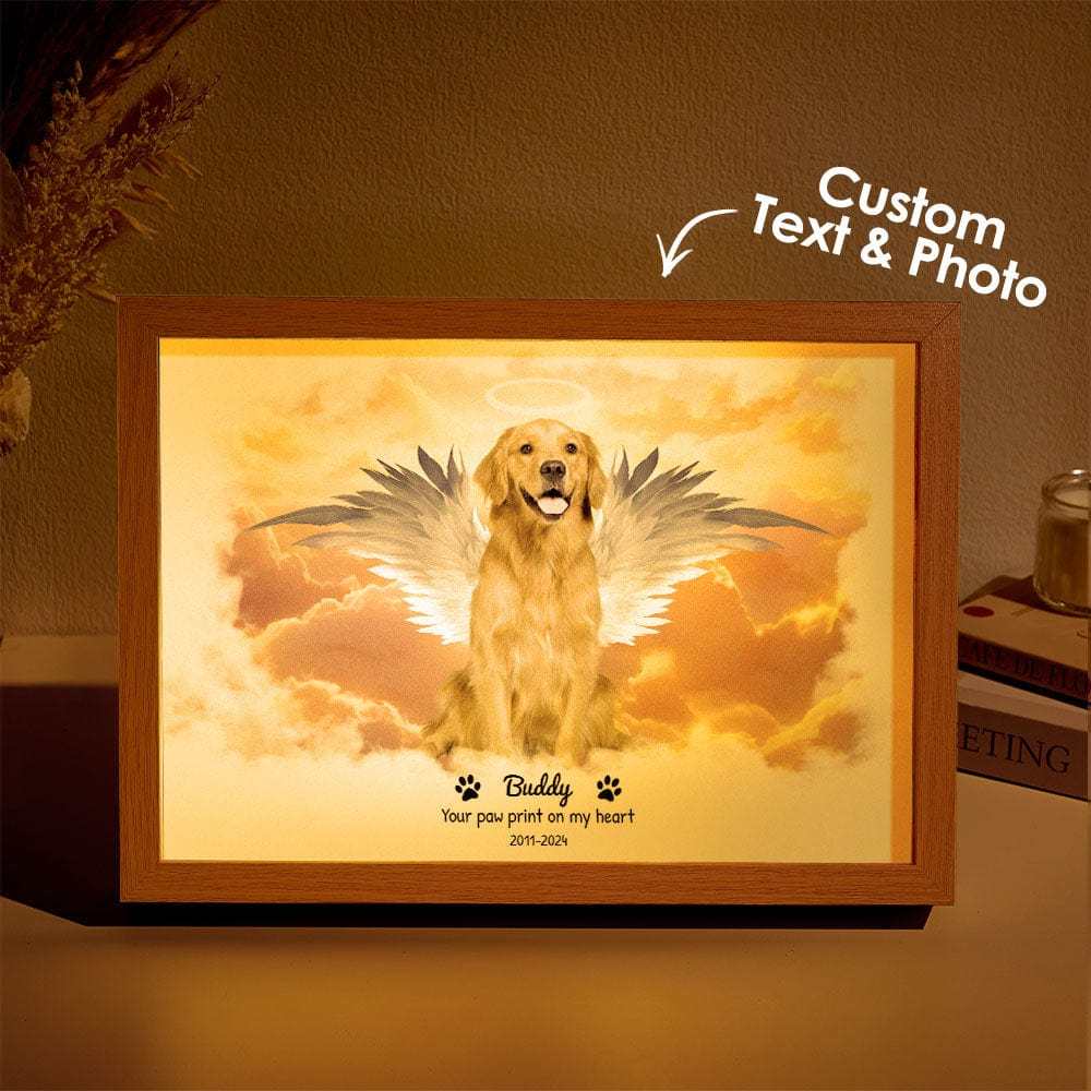 Personalized Custom Miracle Night Light Painting In Memory of A Loved One Who Has Passed Away Memory Ornament Father's Day Gift