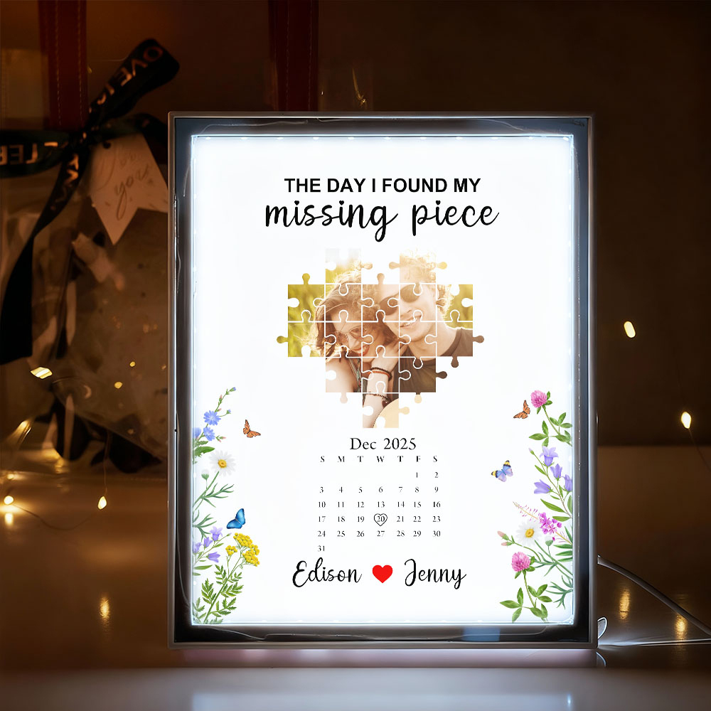 The Day I Found My Missing Piece Magic Mirror Personalized Gift