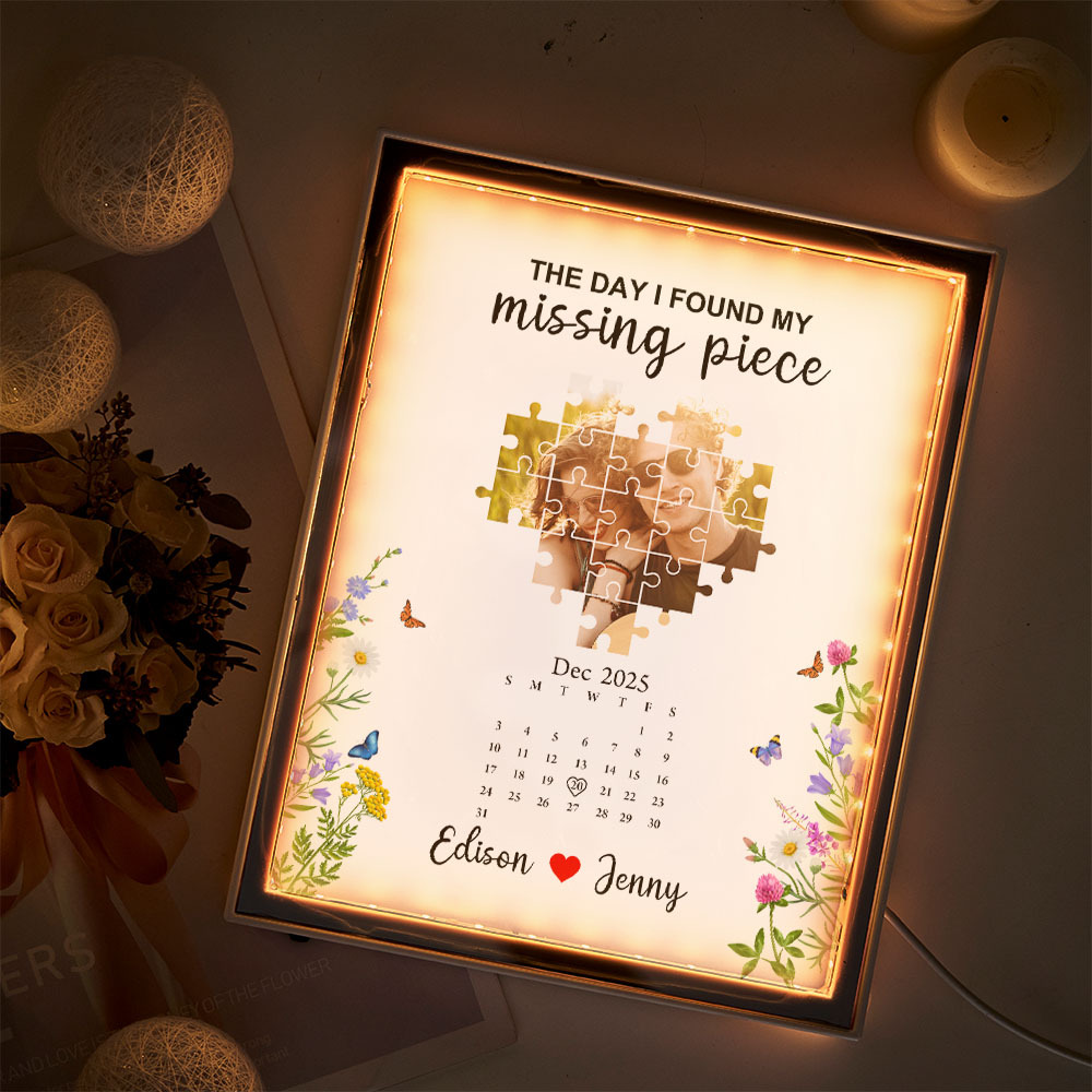 The Day I Found My Missing Piece Magic Mirror Personalized Gift