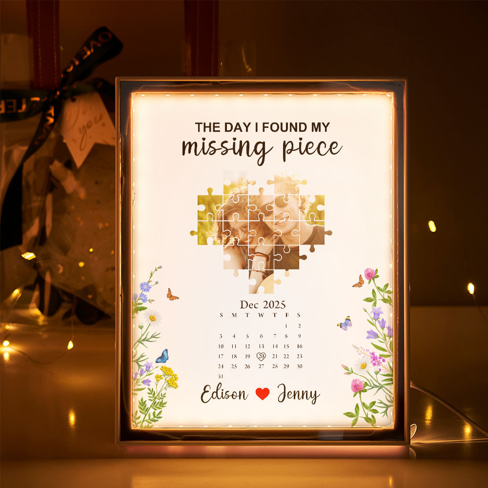 The Day I Found My Missing Piece Magic Mirror Personalized Gift