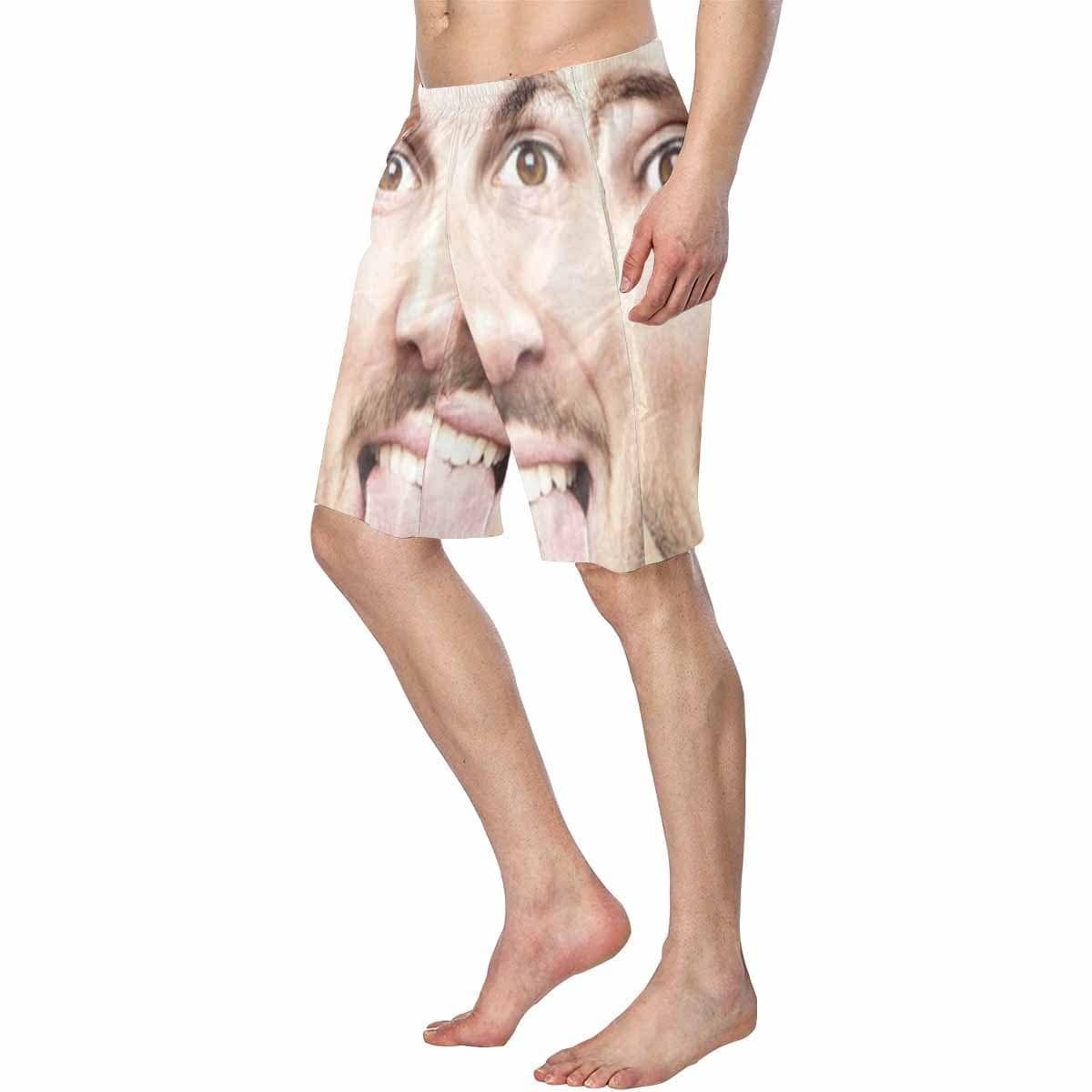 Custom Face Swim Trunk Photo Swim Trunks Summer Gift Anniversary Gifts - Giftlab