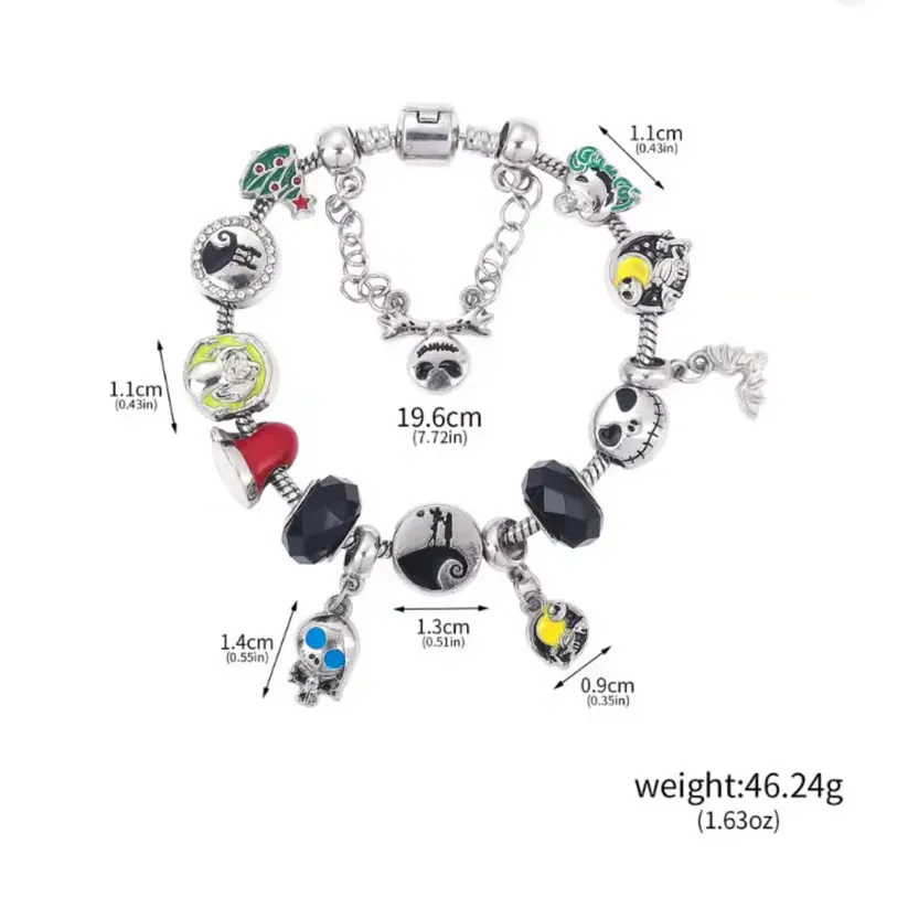 Halloween Treasures Charm Bracelet Gift for Kids