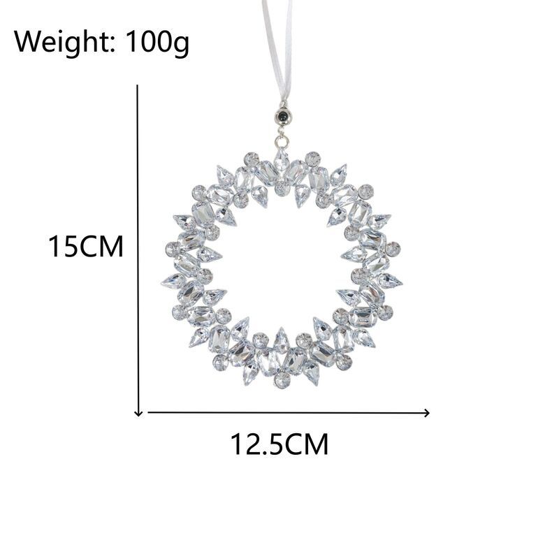 Personalized Photo Projection Ornament Projection Picture Pendant with Diamonds Special Gift for Christmas