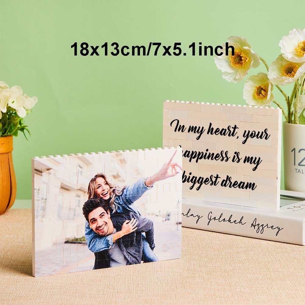 Custom Photo Building Brick Personalized Block Graduation Gifts for Friends - Giftlab