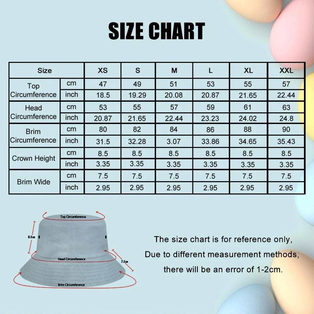 Custom Bucket Hat with Your Face 1&2 Face Unisex Fisherman Cap 6 Size - Giftlab
