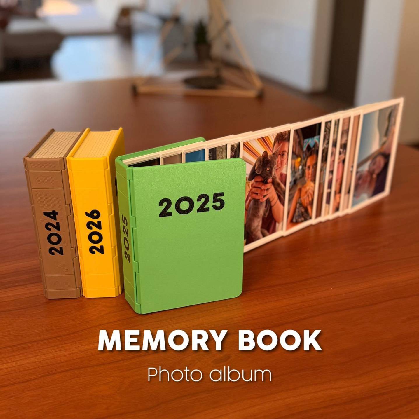 Personalized Photo Memory Book Custom Photo Album Unique Valentine's Day Gifts for Lover
