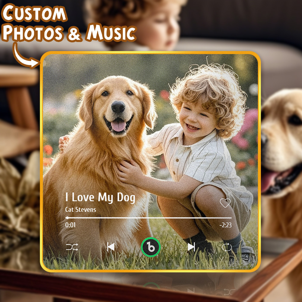 Custom Music And Photo Fridge Magnet FridgeBeats Pro Supports Bluetooth Connectivity