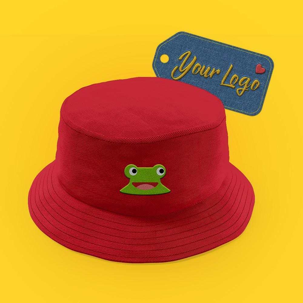 Custom Bucket Hat Embroidered Fisherman Hat With Logo Business Gifts - 9 Colors - Giftlab