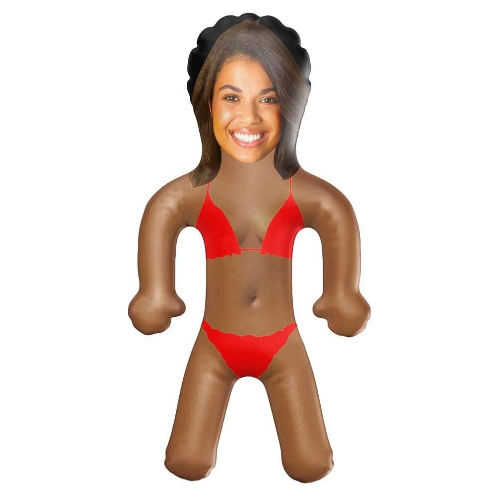 Personalized Bikini Blow Up Dolls Funny Inflatable Doll Party Favors Gifts for Her - Giftlab