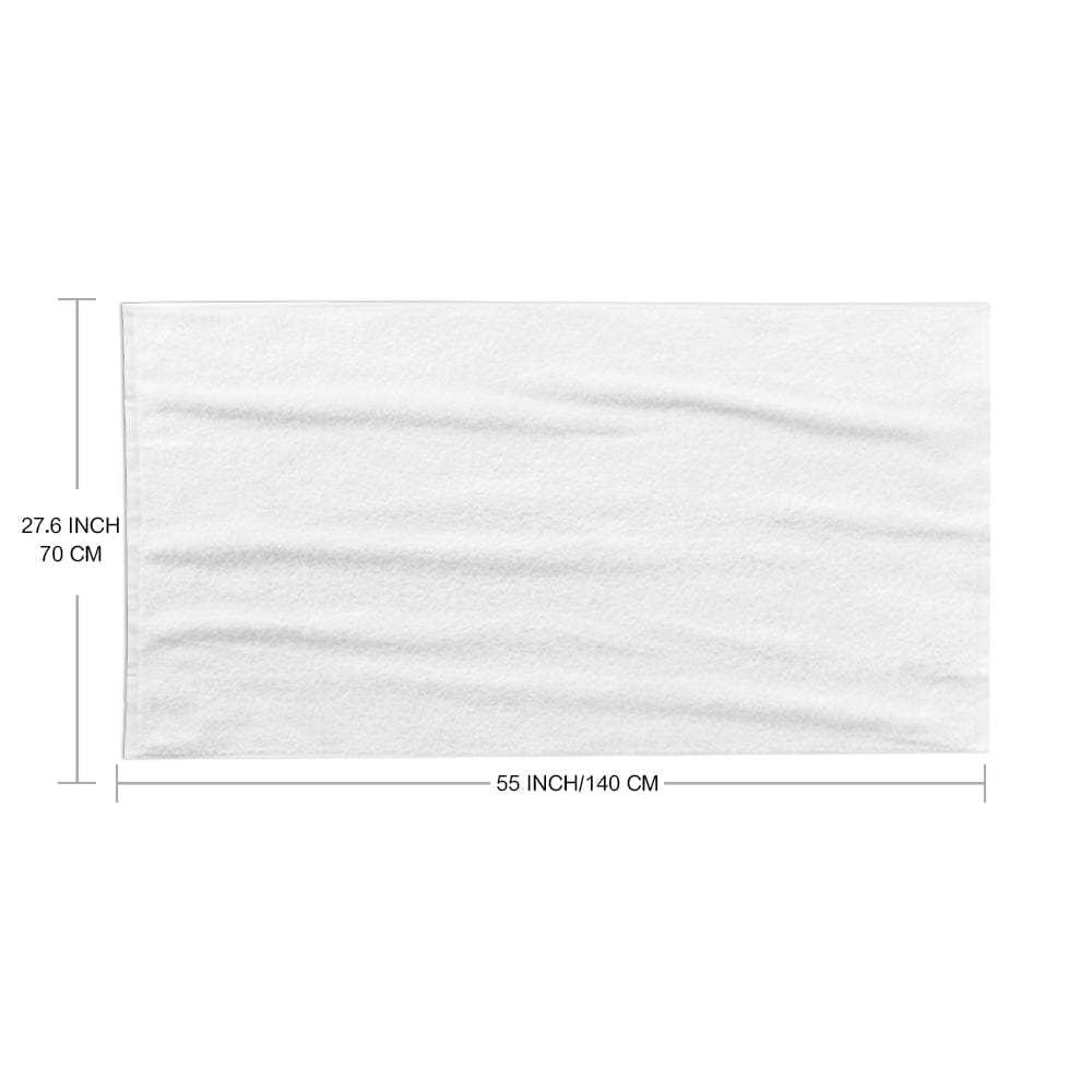 Personalized Bath Towel Custom Name Word-Art Beach Towel Gift for Family - Giftlab