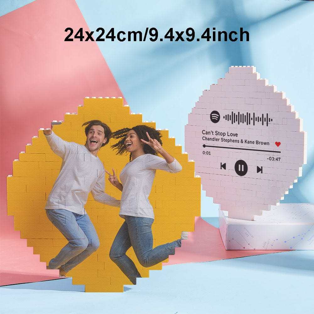 Custom Photo Building Brick Personalized Block Graduation Gifts for Friends - Giftlab