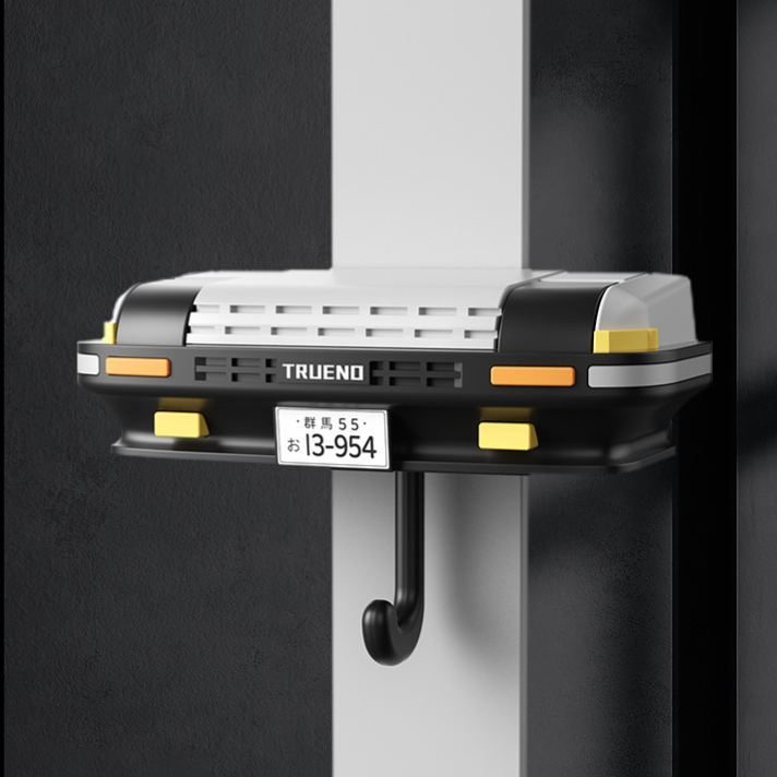 Car pop-up headlight key hook