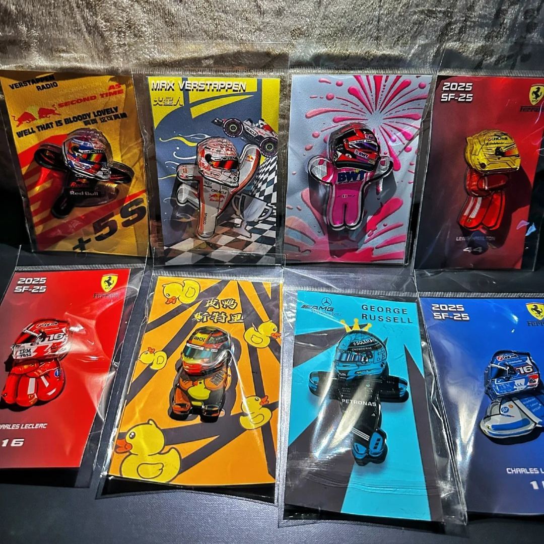 Acrylic Racing Driver Fridge Magnet Gift for Him