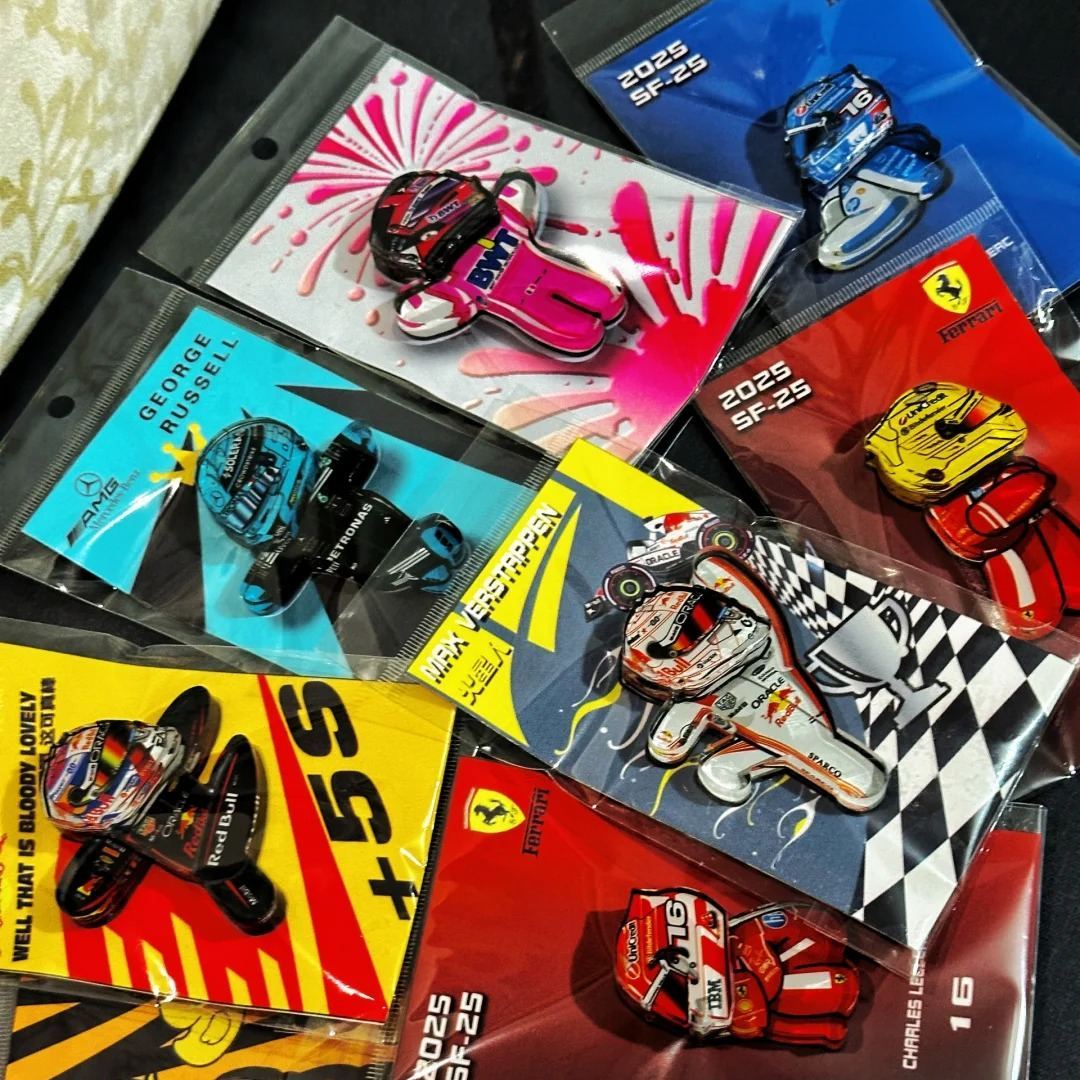 Acrylic Racing Driver Fridge Magnet Gift for Him