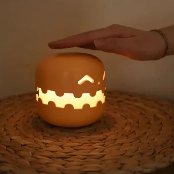 Pumpkin Night Light - Fun and Creative Gift, Ambiance Lamp Halloween Decoration Pumpkin Lantern for Halloween
