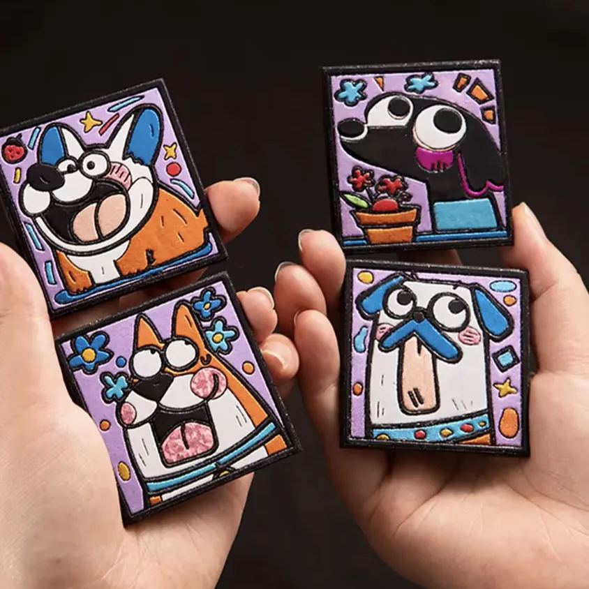 DIY Foil Art Coloring Kit for Adults & Kids Creative Hobby Gift Idea