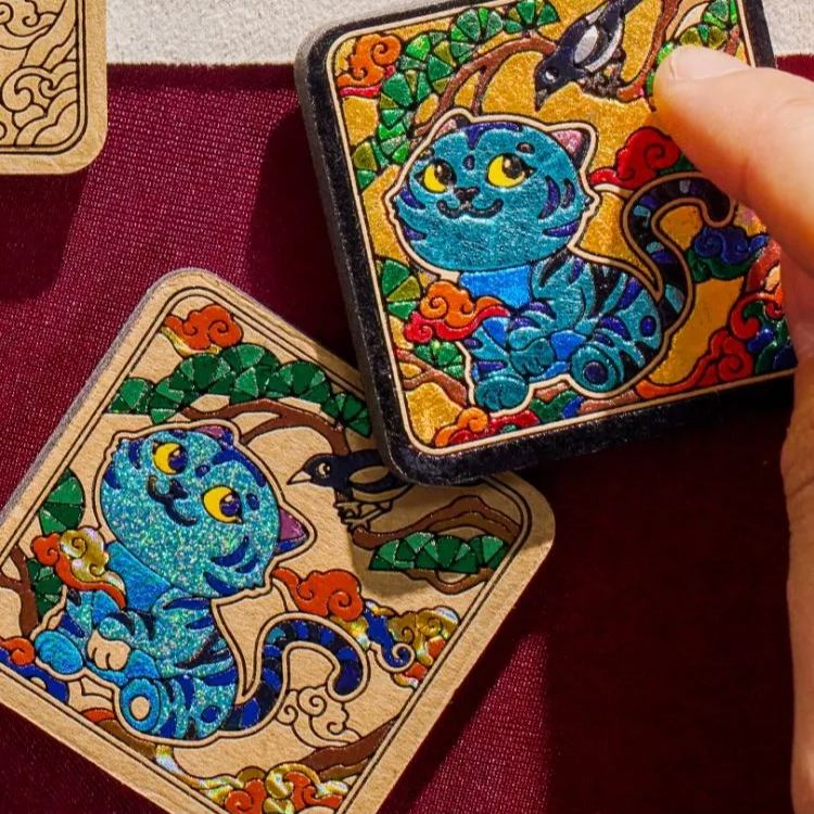 DIY Foil Art Coloring Kit for Adults & Kids Creative Hobby Gift Idea