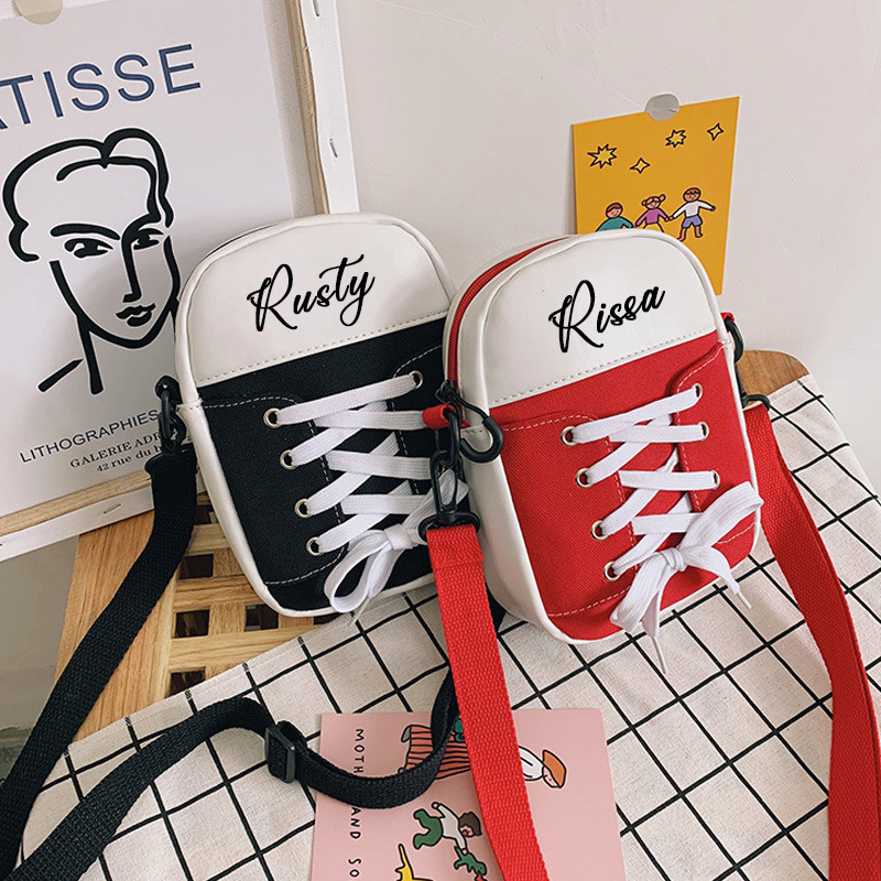 Custom Name Shoe Shape Bag