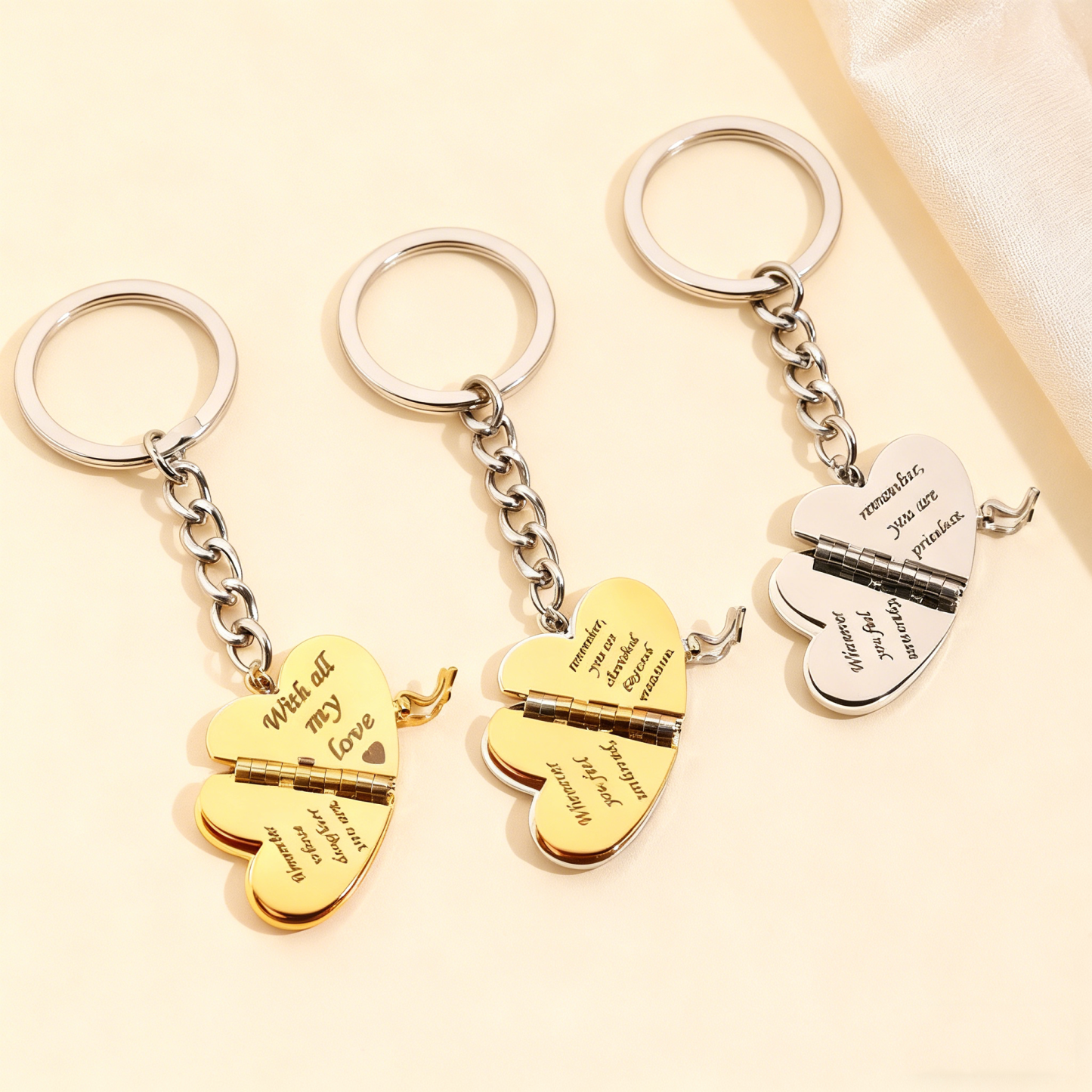 Personalized My Little Star Book Necklace – A Letter to My Daughter in a Locket, Adjustable Pendant with Message Inside, Meaningful Jewelry Gift