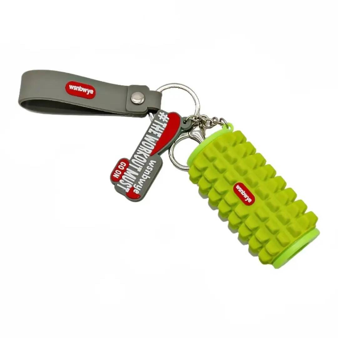 Cute Key Charms Fitness Foam Shaft Keychain Backpack Small Charms Cute Gift for Her
