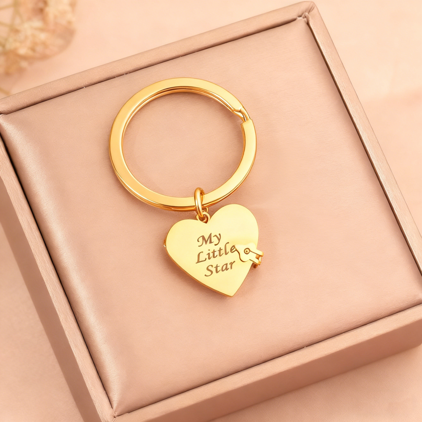 Personalized My Little Star Book Necklace – A Letter to My Daughter in a Locket, Adjustable Pendant with Message Inside, Meaningful Jewelry Gift