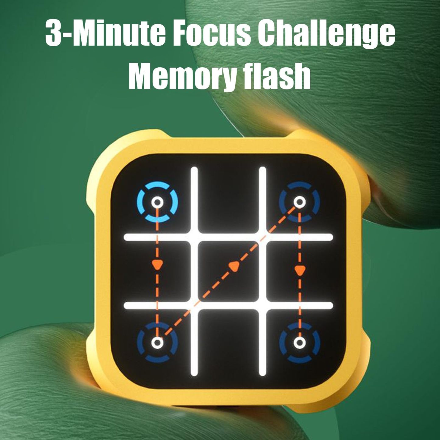 Bolt Game 3 in 1 Portable Puzzle Game Console, Portable Travel Game Console, Fingertip Toy Board Game for Kids and Adults