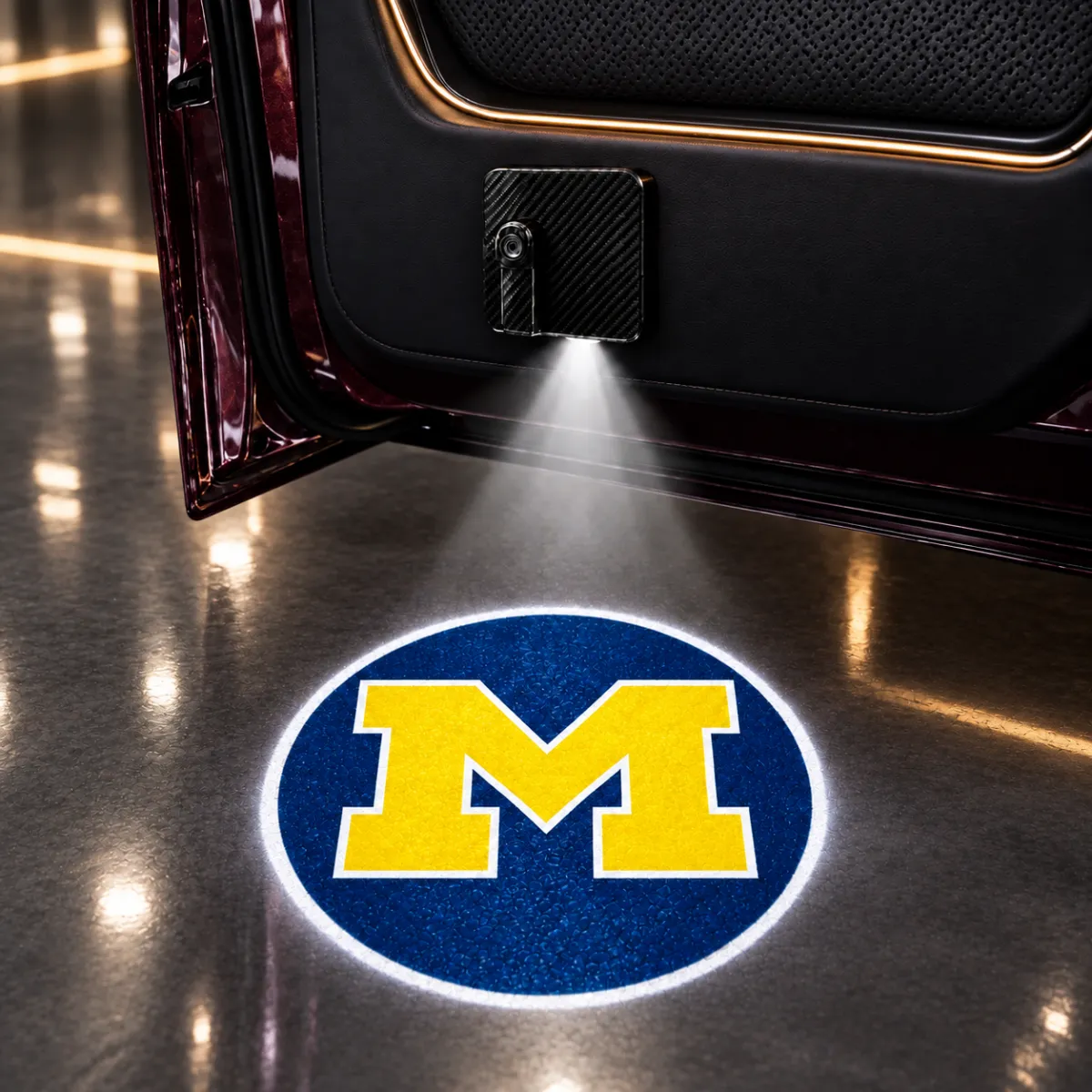 College Football Team Car Door Projector