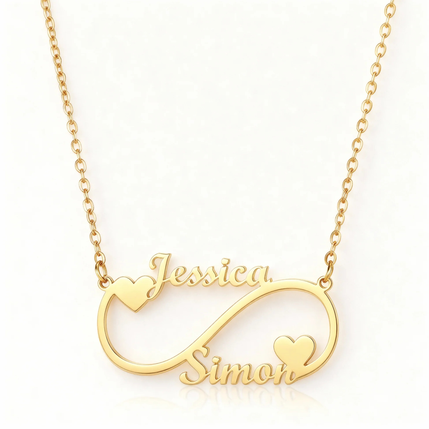 Personalized Name Necklace Custom Infinity Name Necklace Gift for Her