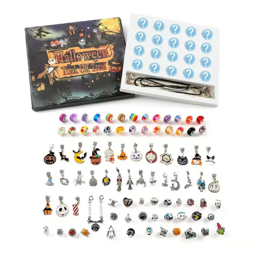 Halloween Treasures Charm Bracelet Gift for Kids