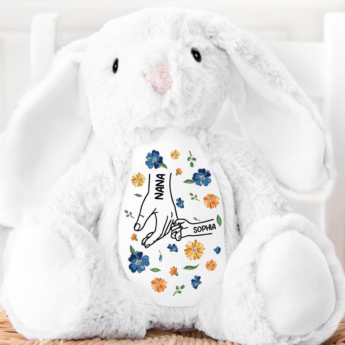 Forever Little Hand - Personalized Stuffed Bunny